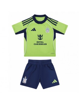 Fulham Dječji Gostujuci Dres kompleti 2025-26 Kratak Rukavima (+ kratke hlače)